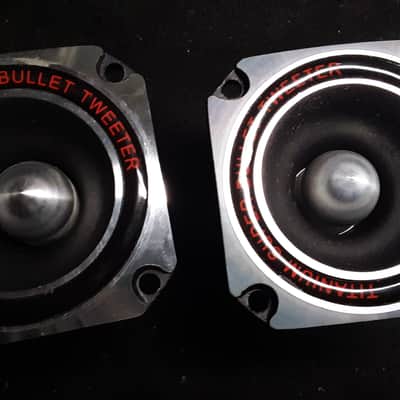 TWEETER ALUMINUM BULLET TWEETER JBL STYLE PHASE PLUG 8 OHM REPLACEABLE DIAPHRAGM image 5