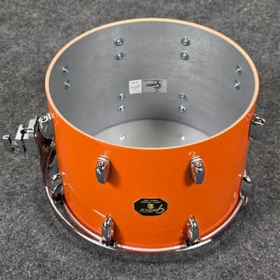 Used Gretsch USA Custom 4pc Drum Set Orange Gloss - Very Good image 14
