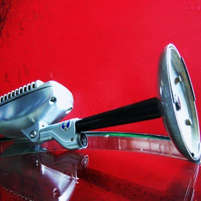 Vintage 1950's Shure 51 dynamic omni-directional microphone multi Z w Astatic E6G Nat King Cole PROP DISPLAY image 13