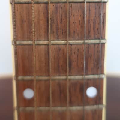 Vintage 1980s Unbranded Dreadnought Acoustic Guitar Martin Takamine Clone D28 D 28 MIJ Made in Japan Huge Sound Low Price image 8