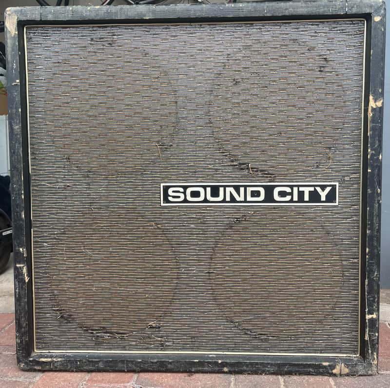 Sound City 4x12" Guitar Speaker Cabinet - Black image 1