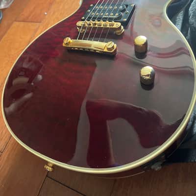 DEMO VIDEO Epiphone Les Paul Custom Prophecy Gibson dirty fingers GX (US customers, tax included in shipping cost)  2009 Black Cherry image 10