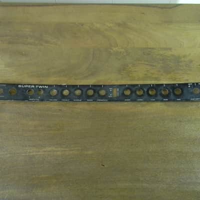 Vintage Fender Super Twin Face Plate  Blackface ! image 1