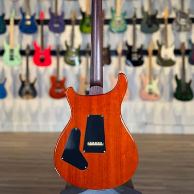 PRS Custom 24 "10 Top" Wood Library Spec - Rosewood Neck - Burnt Maple Leaf image 6