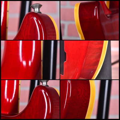 Hamer Custom Sunburst Flame Maple Top Cherry Sunburst Factory Sustainiac 1989 w/OHSC image 15