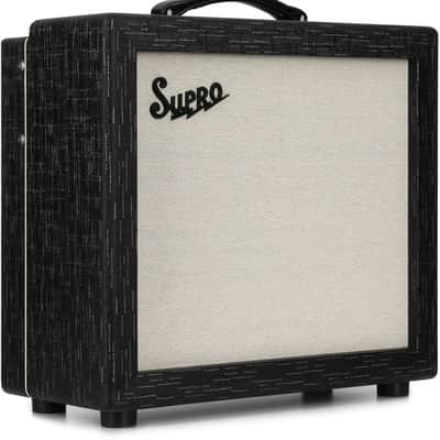 Supro 1614RT Amulet 1 x 12-inch 15-watt Tube Combo Amp - Black Scandia (Amulet12Cd2) image 7