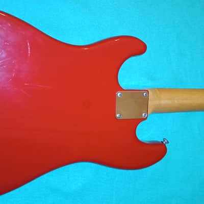Fender Bullet H-1 with Maple Fretboard 1982 - 1983 Red image 7