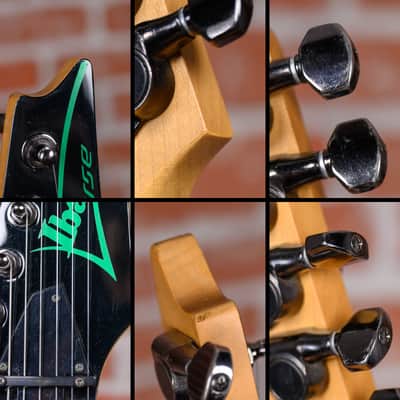 Ibanez UV7 Steve Vai Signature Black 1991 w/OHSC image 12