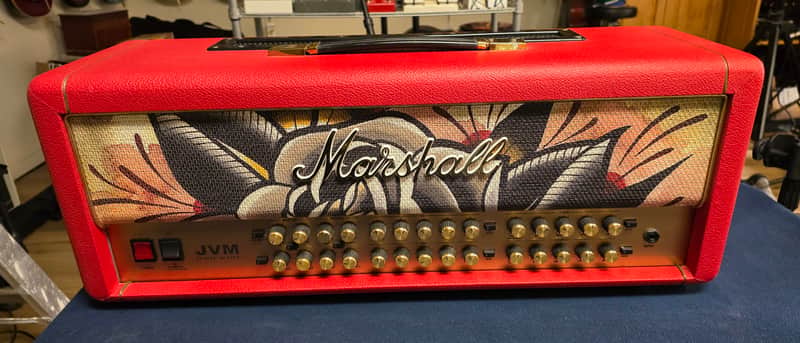 Marshall Custom Shop JVM410H 100-Watt Tube Head - Vicky Morgan Tattoo Series (2015) image 1