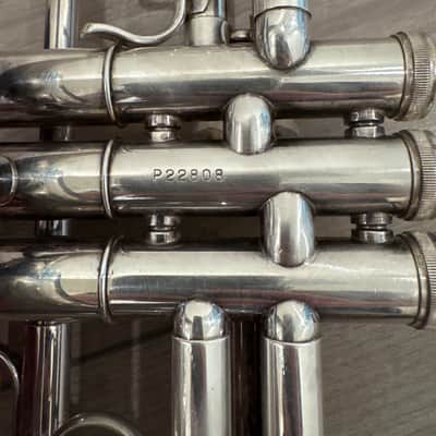 Getzen 700 Special Bb Trumpet SN P22808 (Silver plated) image 2