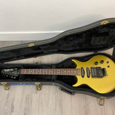 Hamer 1986 Steve Stevens SS1 Signature Gold Sparkle Electric Guitar image 4