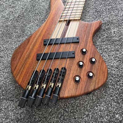 HELMS BASS GUITAR CO LJ-1 5 string multi scale headless image 1