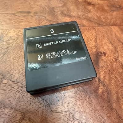Yamaha DX7 Data ROM Cartridge VOL 3 Master Group / Keyboard & Plucked image 2