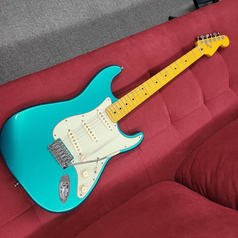 Unknown S-Style Parts Guitar SSS - Turquoise image 1