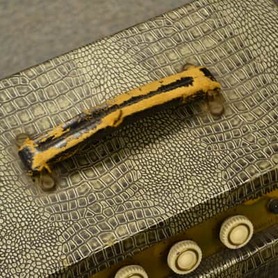 Vintage 1962 Selmer Bassist Major 1962 in Croc Skin image 4