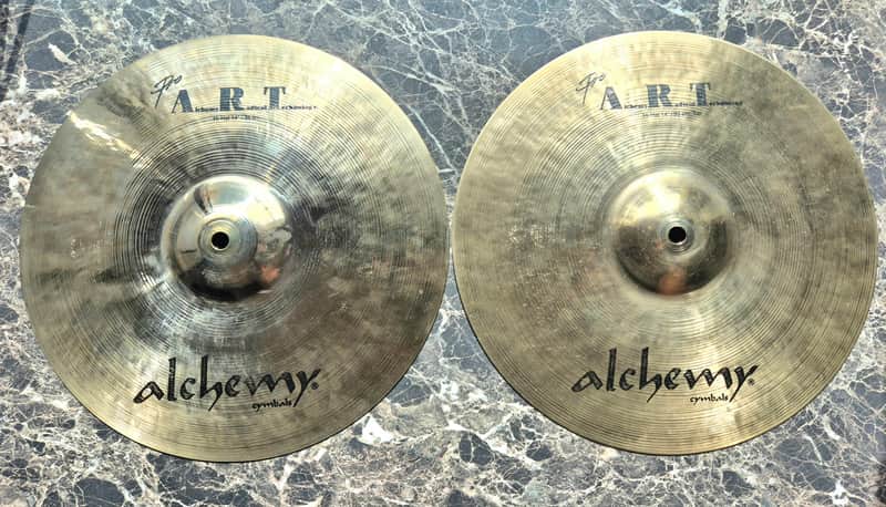 *Alchemy 14" Pro ART Hi-Hats Cymbals Istanbul Agop A.R.T. Hand Hammered B20 Set* image 1