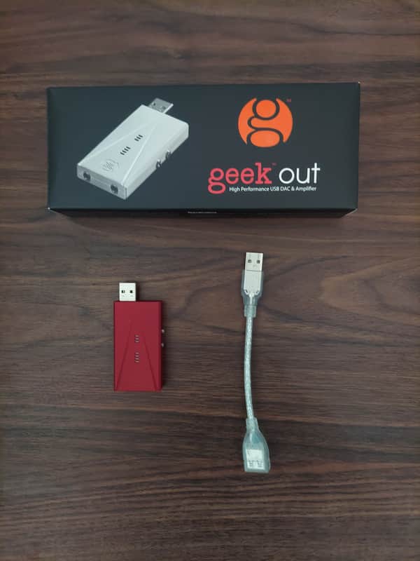 GEEK OUT 1000 USB In ear or heaphones DAC/AMP image 1