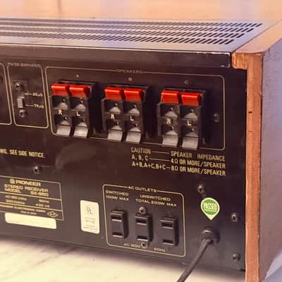 🎶 Pioneer SX-950 Vintage Stereo Receiver — Serviced | Partial Recap | LED Upgrade | Original Wood Cabinet image 17