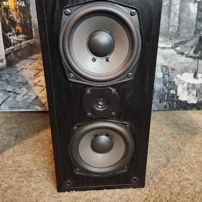 Onkyo Onkyo SKF-200F are 2-way bass-reflex front speakers, 90s - Black image 4