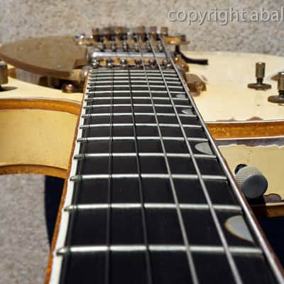 1958 Gretsch White Penguin guitar ORIGINAL and RARE! Infamous "Dirty White Boy" image 4