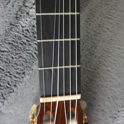 El Mesmre S-1976 Japan Classical Guitar w/ Hard Case Rare Solid Woods image 10