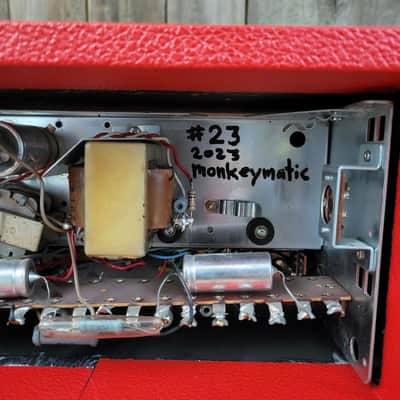 Monkeymatic Black Butte 2 Watt Amp Head 2023 - Red Tolex image 9