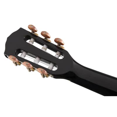 Fender CN-140SCE (Black) - 4/4 classical guitar image 7