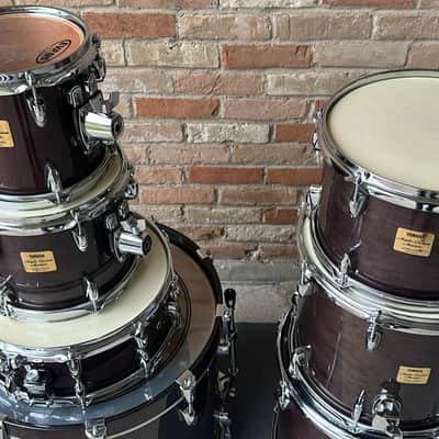 Yamaha MCA Maple Custom Absolute 90’s-00’s - Plum Maple image 5