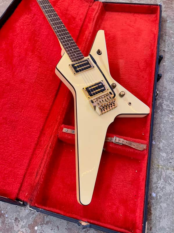 Ibanez Destroyer II DT-355 1984 - Vintage white original MIJ