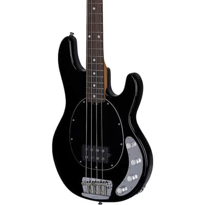 Sterling by Music Man StingRay RAY34 Electric Bass Guitar - Regular Black image 5