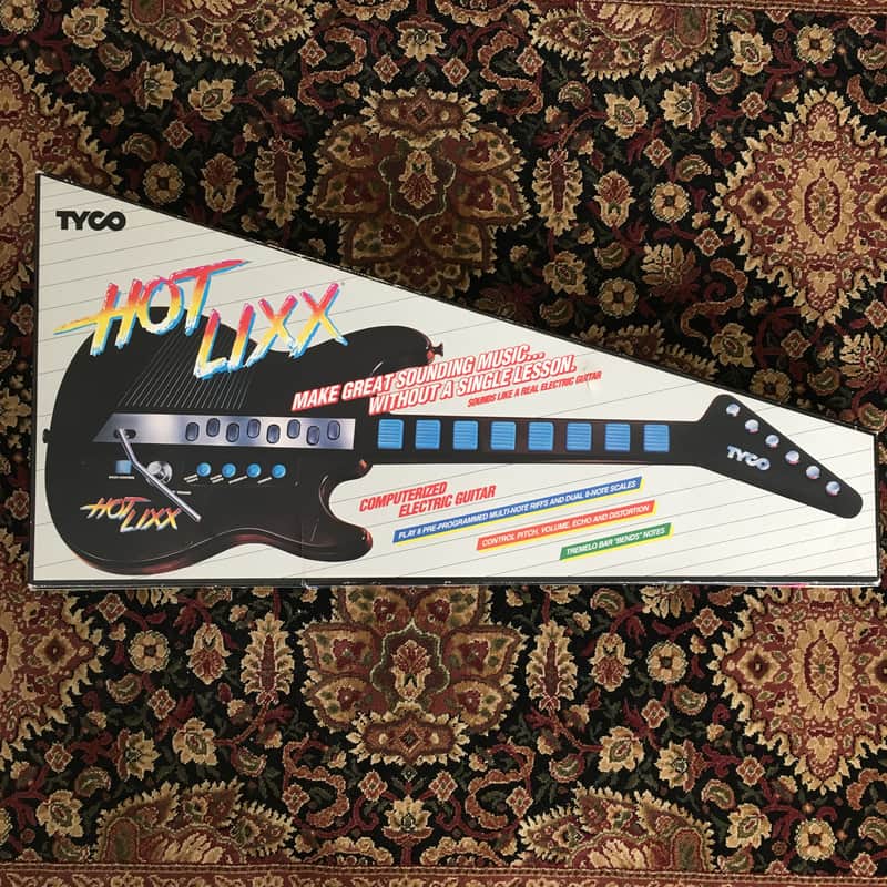 Tyco Hot Lixx 1989 Computerized Electric Guitar Toy image 1