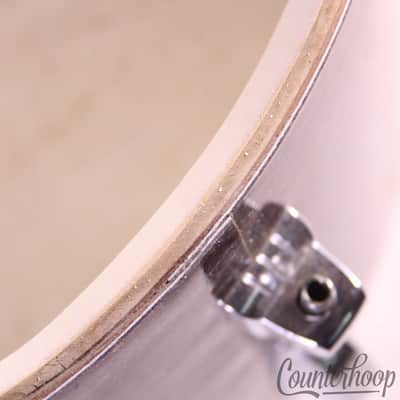Ludwig 9x13"Burgundy Sparkle Tom Drum Vintage 60s Super Classic Dual-Muffler USA image 10