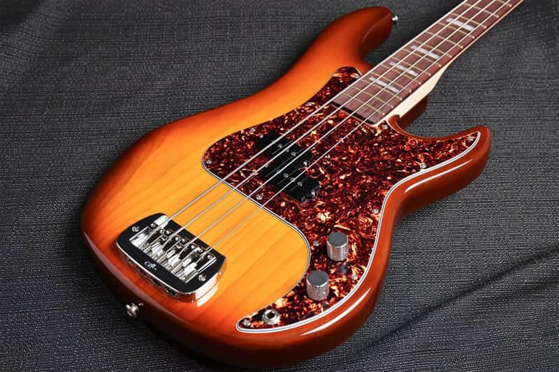 G&L LB-100 Old School Tobacco Rosewood Quarter Sawn neck Block Inlays image 1