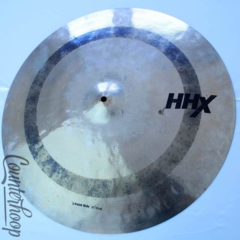 *Sabian 21" HHX 3-Point Ride Cymbal Jack De Johnette B20 2587g Hand Hammered HH* image 1