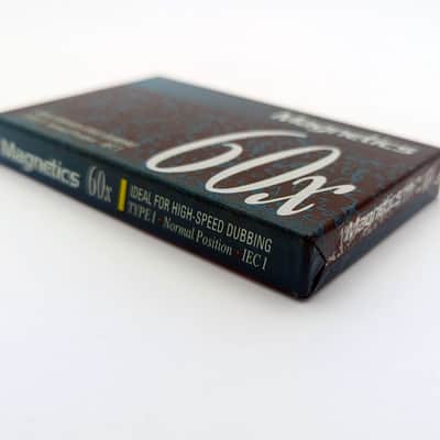 SEALED Magnetics 60x Blank Cassette Tapes High Speed Dubbing - Brand New image 2