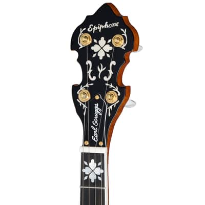 Epiphone Earl Scruggs Golden Deluxe Banjo 2025 Vintage Sunburst image 6