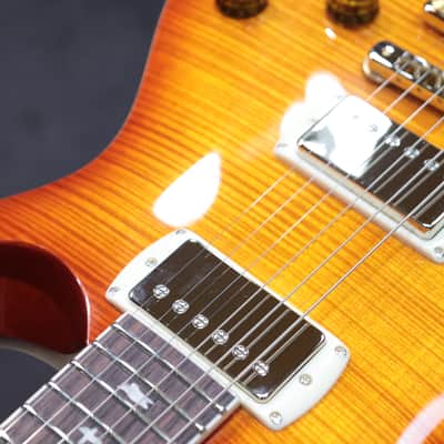 PRS SE McCarty 594 Vintage Sunburst Flame Maple Veneer Top Electric Guitar w/Bag image 11
