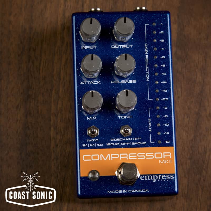 Empress Effects Compressor MKII *Blue Sparkle* image 1