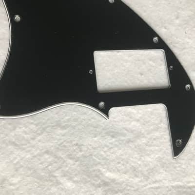 For Fender US Telecaster Thinline/Tele 69 PAF Guitar Pickguard,3 Ply Black image 3
