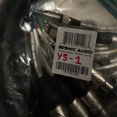Seismic Audio SAXT-16x20F 16-Channel 1/4" TRS Male to XLR Female Snake Cable - 20' 2010s - Various image 3