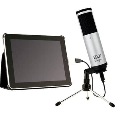 MXL MXL-TEMPO SK USB Mic w/ Headphone Jack – Silver body w/ black grill image 5