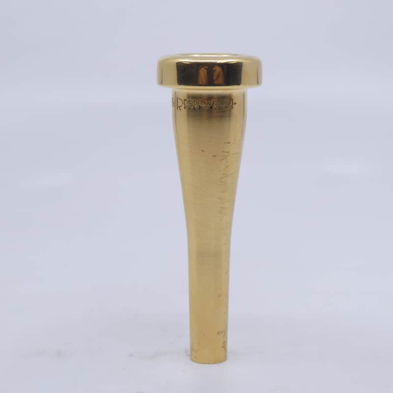 ACB Custom Reserve 4+ Trumpet Mouthpiece - Gold image 1