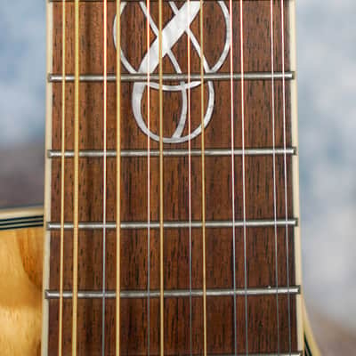 Ibanez EW2012 ASE/NT  Figured Ash 12 String Electro Acoustic image 12