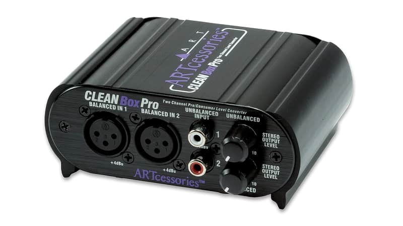 ART CLEANBox Pro Dual Channel Level Converter (CLEANBOXPRO) image 1
