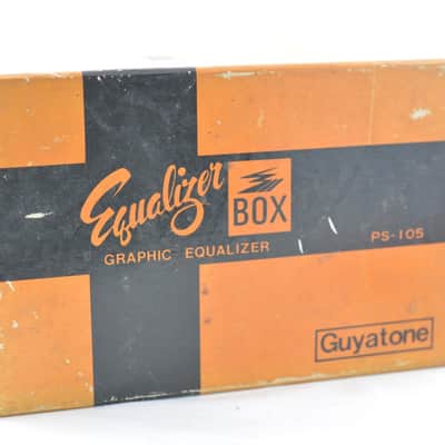 Guyatone PS-105 Equalizer Box Vintage 6-Band EQ MIJ w/Box Expired Warranty Card image 12