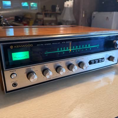 Kenwood KR-3200 Vintage Am Fm Stereo Receiver Amplifier Excellent Fresh Service image 4
