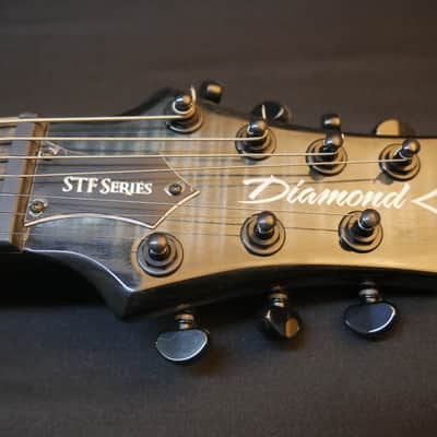 Diamond DBZ Barchetta 7 String STF Series  2000s - Flame Maple Trans Gun Metal image 18