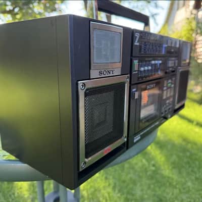 SONY CFS-9000 Rare Vintage Cassette Deck Boombox Mega Bass High-End Top Japan Sony image 3
