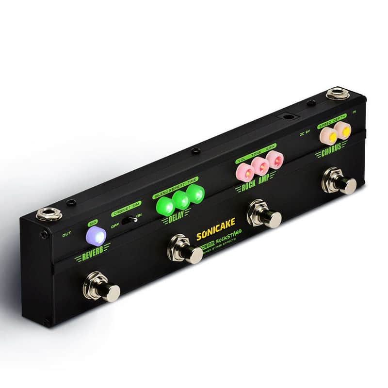 Sonicake RockStage Multi Effects Pedal Chorus Distortion Delay Reverb Free Shipment,price include the import duty for US buyer image 1