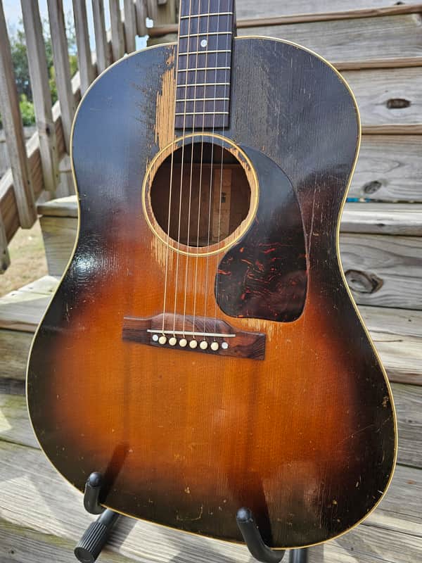 1950 Gibson J45 Acoustic Guitar image 1